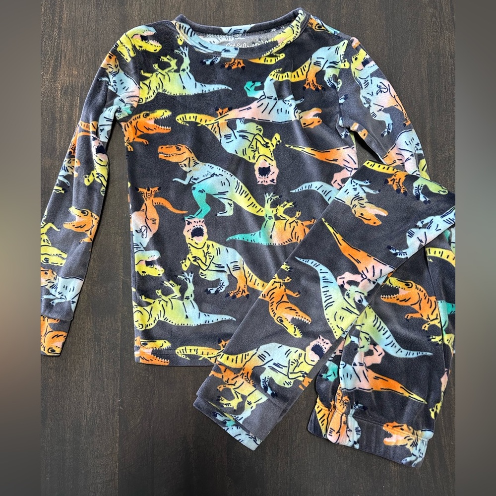 Cat & Jack dinosaur pajama set